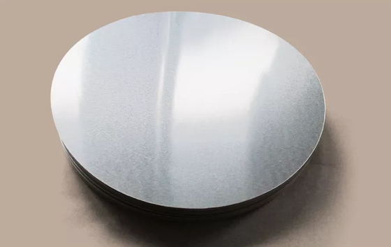 1050 Pure Anodized Aluminum Discs , Aluminium Wafer For Deep Drawing