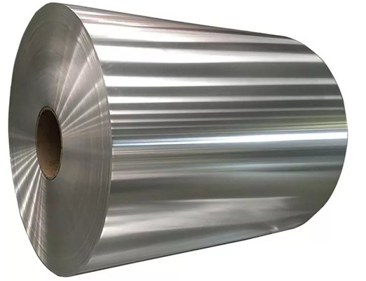 3003 Flat Brushed Silver Pure Aluminum Coil Roll 0.5mm