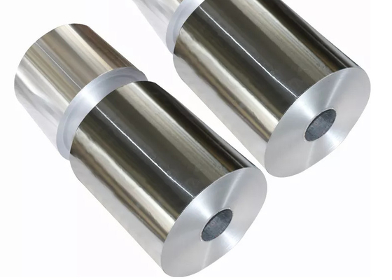 1050 Conductive Aluminium Foil Roll 0.009mm Silver White