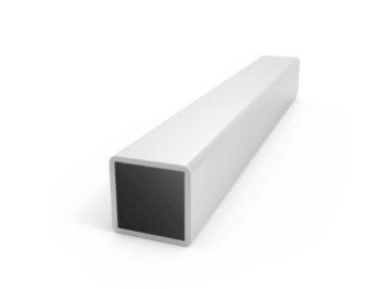 Mill Finish Aluminium Square Tube , 6061 1mm Aluminium Square Box Section Tube