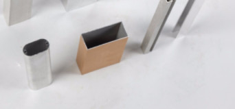 90mm Welding Punching Aluminium Profile Square Tube 6061 For Window Door Construction