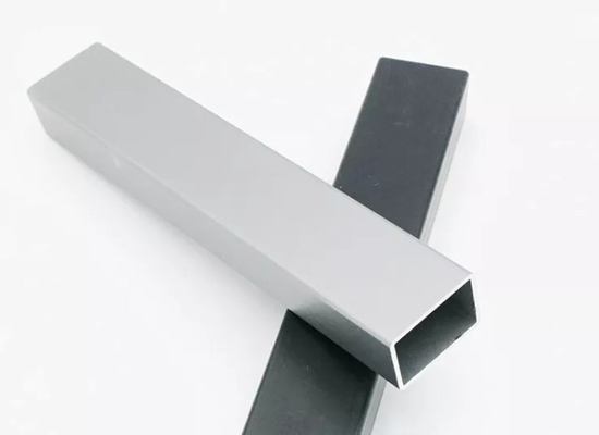 2024 0.7mm Aluminium Square Tube , Polished Anodized Aluminium Rectangular Pipe