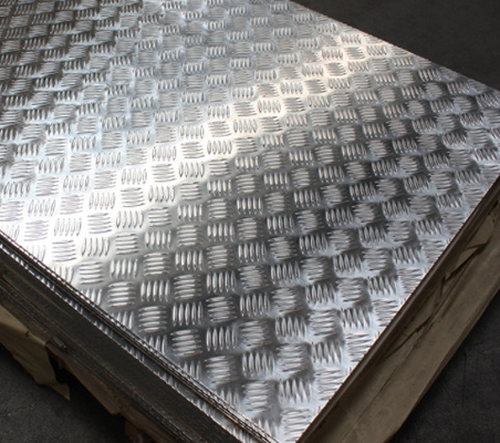 5052 0.3mm Aluminum Embossed Plate For Steel Structure Housing