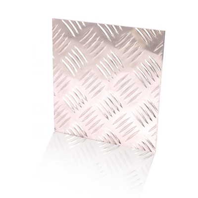 3005 0.5mm Embossed Aluminum Sheet Corrosion Resistant For Stairs