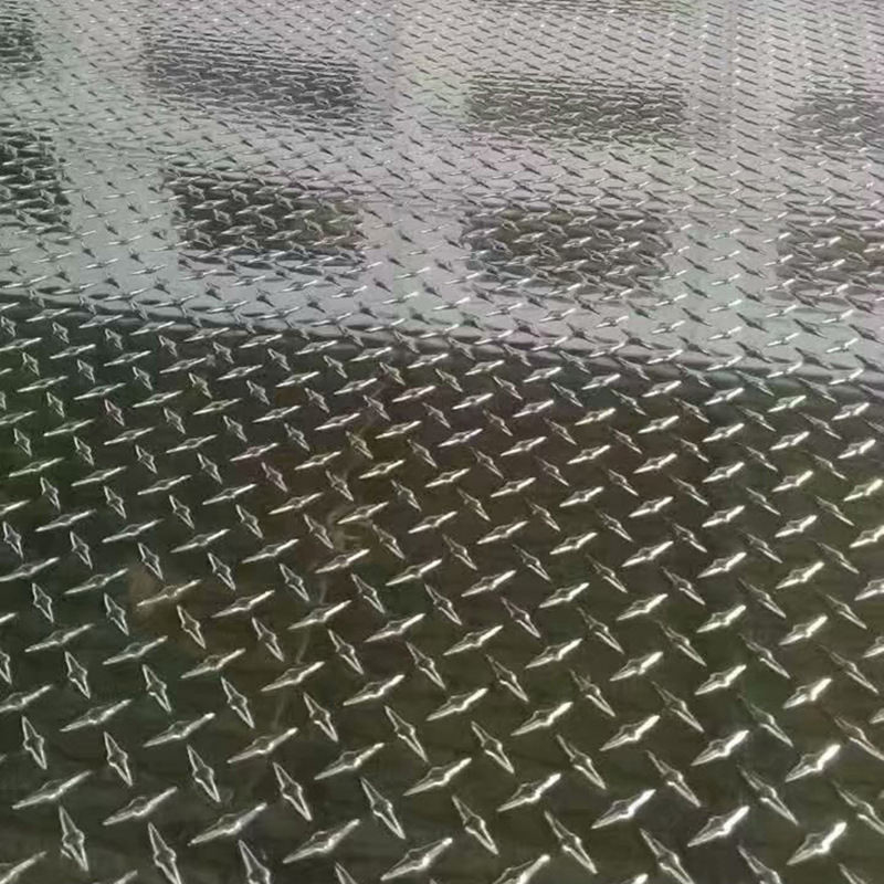 1100 Embossed Aluminium Sheet GB Embossed Aluminum Diamond Plate