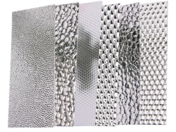 Customized Size Embossed 1100 Aluminum Plates For Decoration 350mm 7075