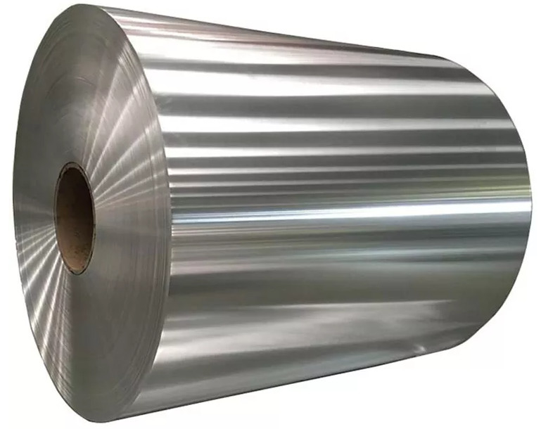 3003 Flat Brushed Silver Pure Aluminum Coil Roll 0.5mm