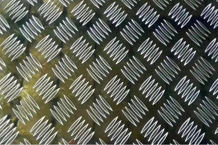3005 0.5mm Embossed Aluminum Sheet Corrosion Resistant For Stairs